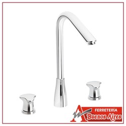 Mezclador Lavaplatos Aluvia Triceta GRIVAL