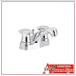 Mezclador Lavamanos 4 Aluvia Tricruceta